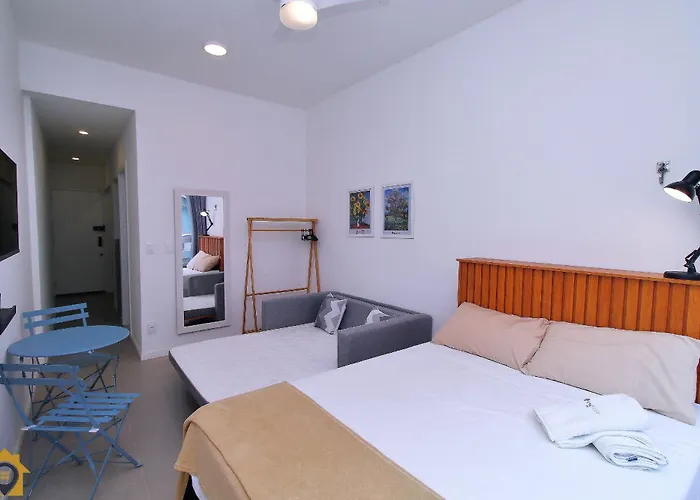 Novo E Recem-Reformado Studio Com Vista Para O Mar