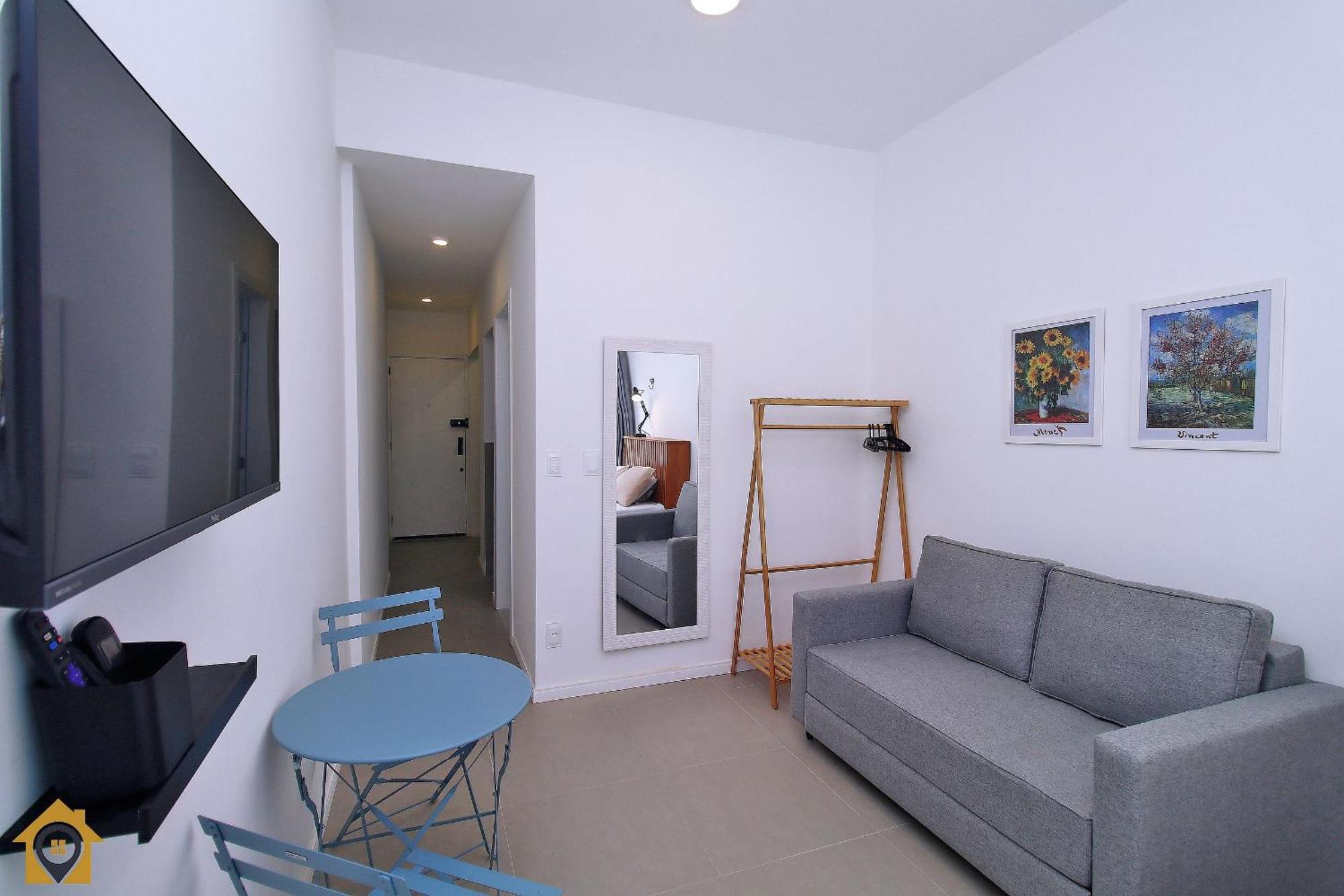 Apartamento Novo E Recem-reformado Com Vista O Mar *